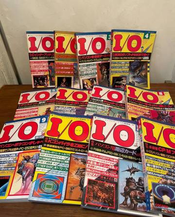 月刊I/O 1985年 1月～12月 計12冊 工学社 アイ・オー 工学社 パソコン雑誌 
