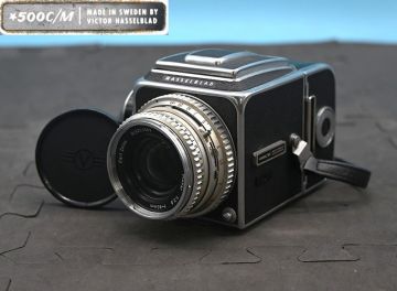 QY9-36　HASSELBLAD ハッセルブラッド 500C/M 中判カメラ フィルムマガジン Planar プラナー 1:2.8 f=80mm 動作未確認 現状品