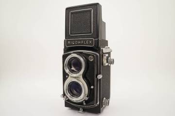 1032■売り切り■RICOHリコー■RICOHFLEX New Dia■RICONAR 8cm F3.5■リコーフレックス ニュー ダイヤ 80mm■CITIZEN-MXV■動作品■現状■