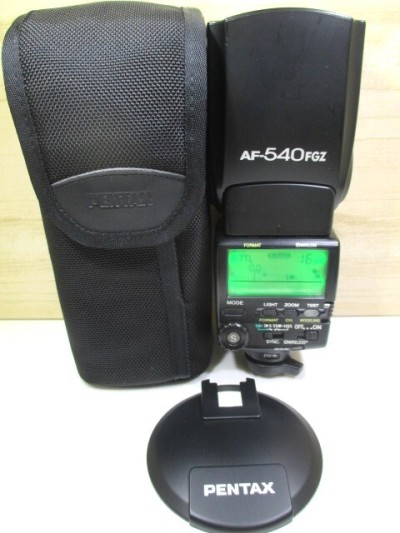 ☆PENTAX ペンタックス オートストロボ フラッシュライト(AF-540FGZ)④!!