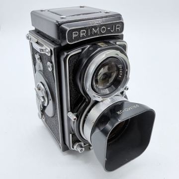 1円〜 8A 東京光学 PRIMO-JR 二眼レフカメラ プリモ・ジュニア Tokyo kogaku ヴィンテージカメラ レトロ コレクション 動作未確認 80