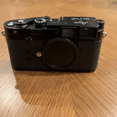Leica M3 後塗りブラックペイント フルレストア済み