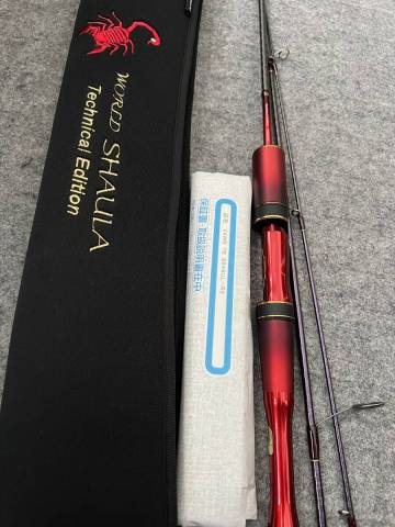 【中古1円より格安】シマノ 24ワールドシャウラテクニカルエディション S64SUL-R/3 トラウト、アジング、メバリング など