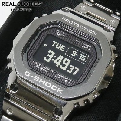 【保証期間内】G-SHOCK/Gショック 5000 SERIES フルメタル タフソーラー Bluetooth搭載 腕時計 GMW-BZ5000D-1JF /000