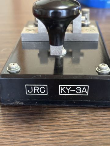 電鍵 縦振　KY-3A JRC刻印入