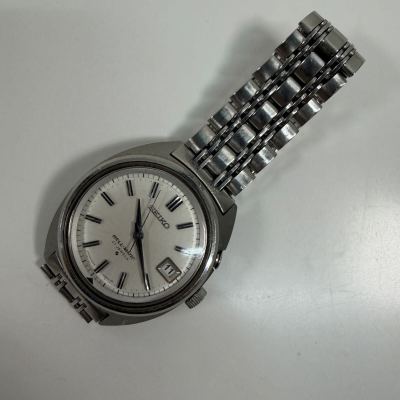 ★SEIKO BELL-MATIC 27JEWELS セイコー ベルマチック 自動巻き デイト 白文字盤 ヴィンテージ メンズ腕時計