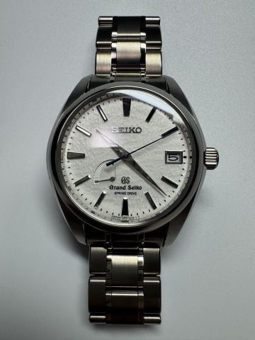 Grand Seiko グランドセイコー SBGA011 スプリングドライブ 9R65 0AE0 ヘリテージコレクション 雪白 旧ロゴ　