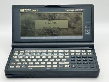 HP200LX 6MB増設 32MHz倍速化 日本語化 首折れ無し 液晶偏光板交換済 CFカードおまけ付