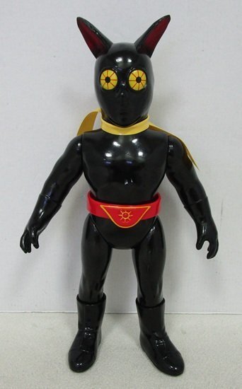 ■【現状渡し・ヘッダー等欠品】東映レトロソフビコレクション　仮面ライダーストロンガー　ブラックサタン戦闘員　メディコム・トイ