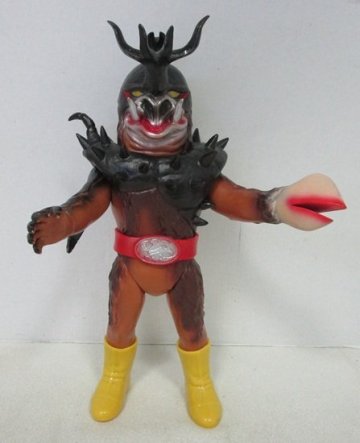 ■【現状渡し/ヘッダー等欠品】東映レトロソフビコレクション 仮面ライダー イノカブトン　メディコム・トイ
