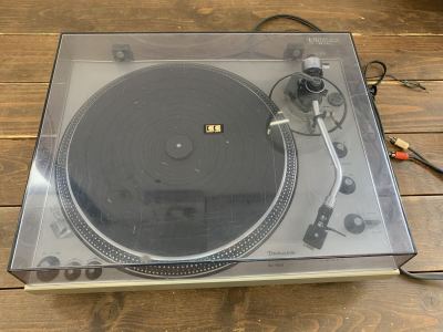 G0831-28★ ターンテーブル Technics DIRECT DRIVE AUTOMATIC PLAYER SYSTEM / SL-1600 通電、回転確認済み