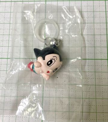鉄腕アトム　手塚治虫キャラクター　めじるしアクセサリー　ミニ　マスコット　チャーム　フィギュア　内袋未開封　レア　希少