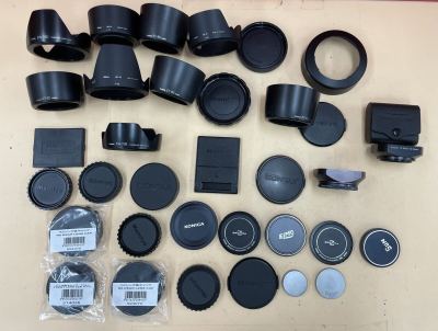 （T137）キヤノン Canon EW-78D ニコン Nikon HB-50 レンズフード CONTAX ZENZA BRONICA Mamiya レンズキャップ など 現状品 アクセサリー