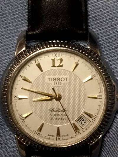 Tissot Ballade 25石 C279/379C 自動巻き 35mm 裏スケルトン 動作確認済み