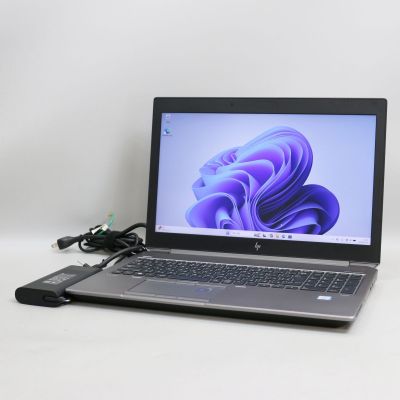 1円スタート Quadro T1000 搭載 HP ZBook 15 G6 Mobile Workstation (Core i7-9750H/メモリ32GB/SSD512GB+HDD1TB/Windows11 Pro)