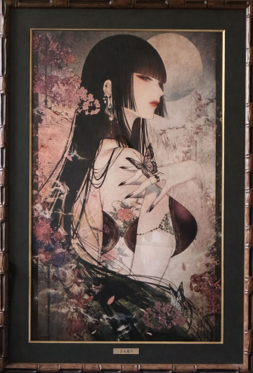 ■名品出品■皐月恵■花鳥風月■版画■新品同様■代表作■アールビバン保証書付き■真作保証■