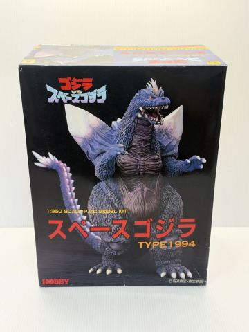 希少 未組立 ツクダホビー スペースゴジラ TYPE1994 1/350 ソフビキット 説明書付 ゴジラVSスペースゴジラ