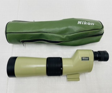 K521-H38-774 Nikon ニコン 20X D＝60 P NO.752873 FIELD SCOPE フィールドスコープ 単眼境 ケース付き IM