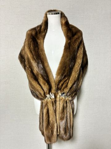 ■ パステルミンク■ショール■31cmｘ152cm■NORTHBEACH■超レア■