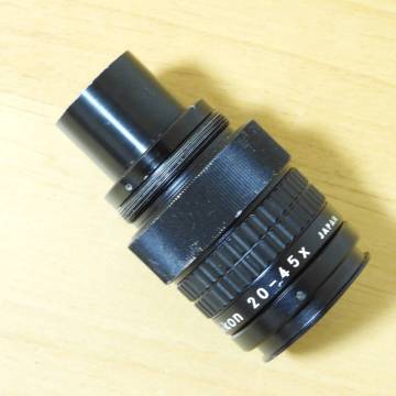 ニコン 20X-45X アイピース　フィールドスコープ　 NIKON FIELDSCOPE 接眼レンズ ズーム固くアイカップがないのでジャンク　
