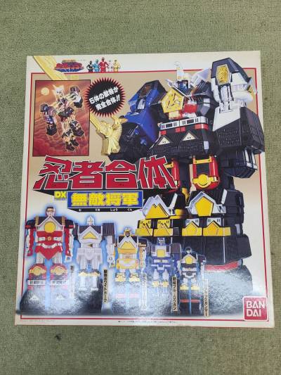 098-Y67) 中古品 忍者合体 DX無敵将軍 おもちゃ 忍者戦隊カクレンジャー バンダイ