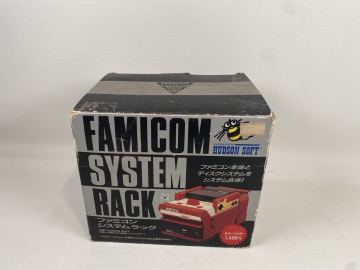 希少品　HUDSON SOFT ファミコンシステムラック FAMICOM SYSTEM RACK