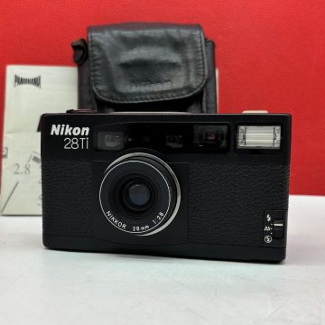 N71 Nikon 28Ti NIKKOR 28mm F2.8 コンパクトフィルムカメラ 現状品 1円スタート ニコン