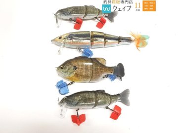 イマカツ バスロイドJr トリプルダブル デプス ハイサイダー 等 計4点