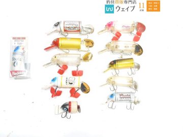 HEDDON ヘドン ビッグバド 矢口釣具店・クアーズビール・40th・クリア鈴・バドワイザー 他 ノーマル・改造ショート化 計11点