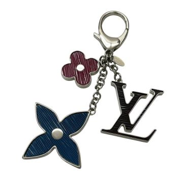 T341-C8-2913◎ Louis Vuitton キーホルダー バッグチャーム ビジューサック・フルール ドゥ エピ M67125/DP1123 約14.5cm KA