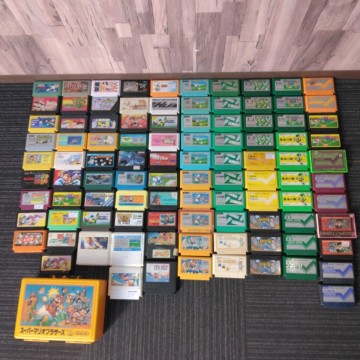 (TJ620)ファミコンソフト 99点 まとめ 任天堂 マリオ ドラゴンボール ファミリースタジアム など Nintendo ソフトのみ ジャンク品 現状品