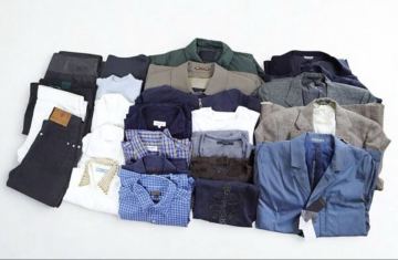 メンズ 衣類 25点セット プラダ グッチ ニコル イヴサンローラン フェディ コーチ他 / コート シャツ ジャケット Tシャツ パンツ 38