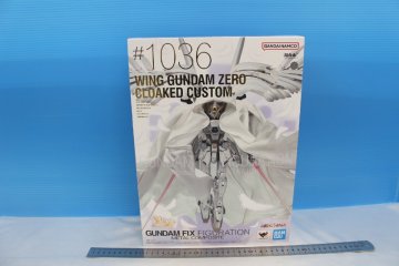 M6363★★同梱不可★★GUNDAM FIX FIGURATION METAL COMPOSITE ウイングガンダムゼロ クロークドカスタム 未開封