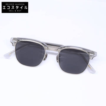 【美品】ayame アヤメ CLUB-S CGY クラブエス コンビ サーモントブロー サングラス 48□21 メンズ