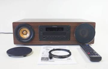 JVC EX-D6 ウッドコーンスピーカーコンパクトコンポ ハイレゾ対応 動作確認済み