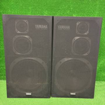 54 YAMAHA ペアスピーカー NS-500M ヤマハ 3WAY/3スピーカー 密閉ブックシェルフ型 レベルコントロール搭載 当時物 オーディオ機器 希少