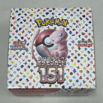 ポケモンカード 強化拡張パック ポケモンカード151 シュリンク付 BOX (70)