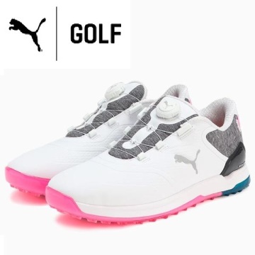 ・スピード発送 新品未使用 PUMAGOLF(プーマゴルフ) プロアダプト アルファキャット 2.0 DISC スパイクレス 377526(09)２６．５ＣＭ
