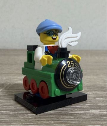 レゴ LEGO ⑩番　71045 ミニフィグシリーズ25から　　⑩番　 電車くん