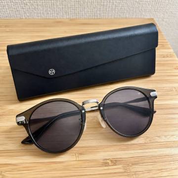 1円〜売切! 【美品】 定価5万 ayame アヤメ GENERAL サングラス グレー カラーレンズ ボストン 日本製 eyevan オリバーピープルズ 金子眼鏡