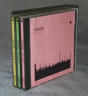 1円〜売り切り! YOASOBI THE BOOK Ⅰ Ⅱ Ⅲ アルバム3枚セット レンタル限定盤 ベスト レンタル落ち
