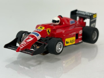 使用品 TYCO タイコ HOスケールスロットカー フェラーリ F1 本体のみ 可動品 1980年代
