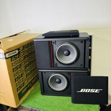f773 BOSE ボーズ 301 AV MONTOR スピーカー ペア　中古美品　原箱付き　音出確認済み　送:160