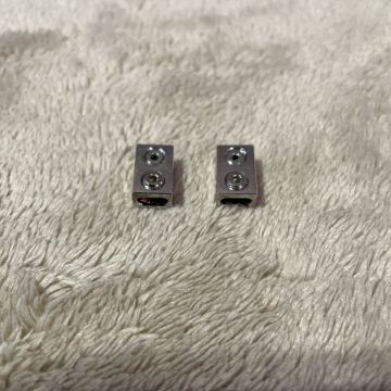 使用品　M&MDESIGN SDJ-02 スピーカー端子ダイレクトジョイント２個1セット