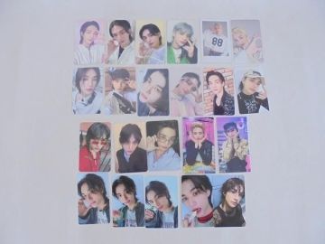韓流 Stray Kids スキズ ヒョンジン のみ 5-STAR- DOME TOUR ATE 等 トレカ 22枚 グッズセット 中古品