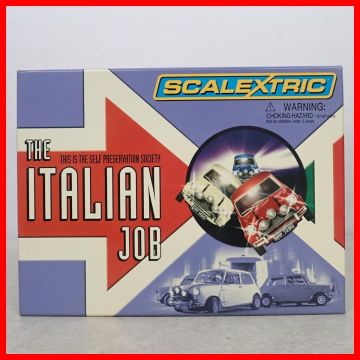 SCALEXTRIC 1/32 C2921A THE ITALIAN JOB 限定BOX スロットカー ミニクーパー イタリアンジョブ ミニミニ大作戦 動作未確認 現状品【20
