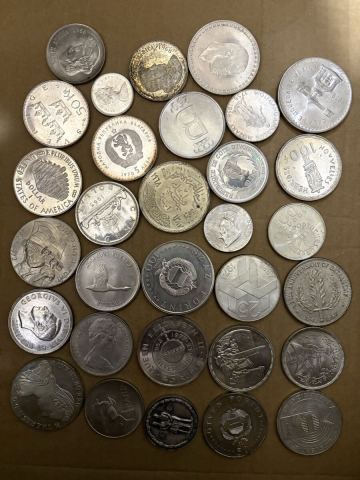 銀貨まとめ 総重量 664g 外国コイン 外国硬貨 記念硬貨 銀貨 コレクション 古銭 硬貨 アンティーク