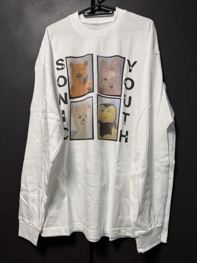 Sonic Youth Long Sleeve T_shirts XL Tagless ソニックユース　Alternative Rock NYC Grunge Nirvana Dinosaur Jr BOREDOMS 少年ナイフ 