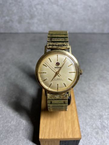 RADO ラドー　Water Sealed 41石　SHOCKPROTECTED 自動巻き　メンズ　腕時計　稼働品　ヴィンテージ　アンティーク　錨マーク　金張