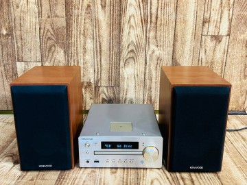 KENWOOD R-K515 LS-K515 2021年製 システムコンポ CDプレイヤー　電気入ります